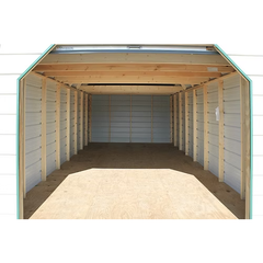 Old Hickory Metal Lofted Shed