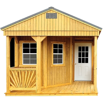 Old Hickory Deluxe Wood Playhouse